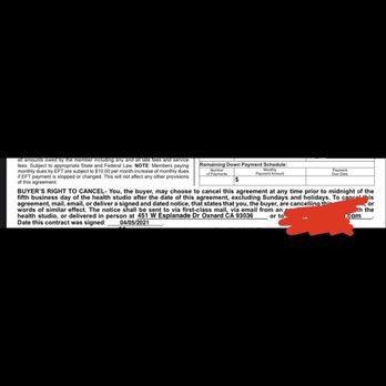 UFC GYM Oxnard - Buyers right to cancel that clearly stipulates you have 5 business days to cancel - Gyms Near Me - Oxnard, California UFC GYM Oxnard - Buyers right to cancel that clearly stipulates you have 5 business days to cancel - Gyms Near Me - Oxnard, California