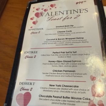 Dixie Crossroads - Valentine's Day menu - Seafood Near Me - Titusville, Florida Dixie Crossroads - Valentine's Day menu - Seafood Near Me - Titusville, Florida