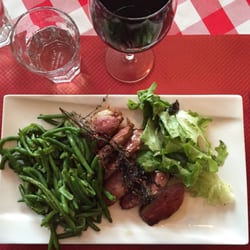 La Domaine de Chavagnac - You better love your green beans! The smoked thyme on top of the duck was actually a really nice touch!