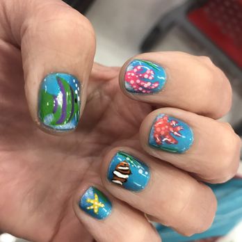 Citris Nail Spa - Coral Reef nails by Kristy - Nail Salons Near Me - Webster, Texas Citris Nail Spa - Coral Reef nails by Kristy - Nail Salons Near Me - Webster, Texas