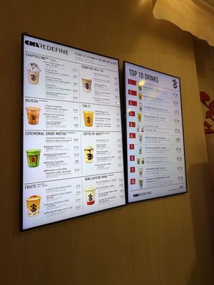 Menu photo 1 Cha Redefine Costa Mesa, CA