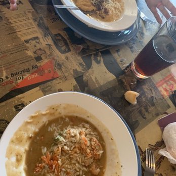 Crossroads Seafood - Gumbo (rich and brown, just as it should be), shrimp & grits (rich, delicious, shrimp grilled just right)! - Seafood Near Me - Hernando, Mississippi