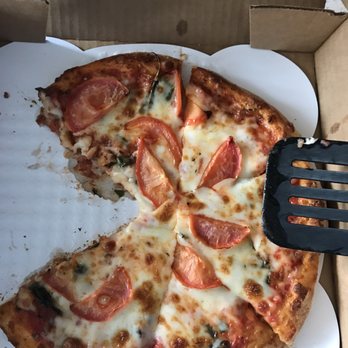 Rocco's Pizza - Margareta style -mini. Basil and Tomato. - Italian Near Me - Springfield, Missouri