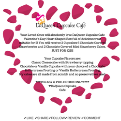 DaQueen Cupcake Cafe - Valentine's Day Offer