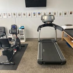 Joints In Motion Physical Therapy and Wellness - Treadmill and cycling area