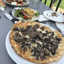 Uno Pizzeria & Grill - My sister lunch special pizza and salad was $9.99 and well worth it!