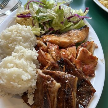 Ladybug Café - Teriyaki Combo Plate - Japanese Near Me - Gardena, California Ladybug Café - Teriyaki Combo Plate - Japanese Near Me - Gardena, California