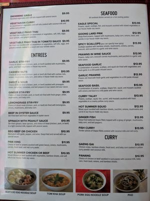 Menu photo 6 Mai's Thai Restaurant Marysville, WA