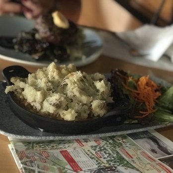 Banff Ave Brewing Co - Elk Pie AKA Mashed potatoes with a little bit of elk meat - Breweries Near Me - Banff, Alberta