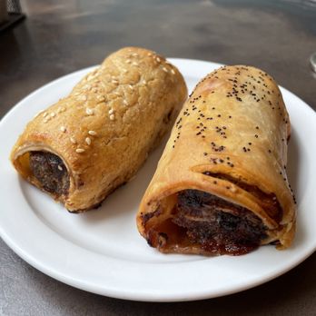 Banksia - Pork and Fennel Sausage Roll Lamb and Harissa Sausage Roll - Bakeries Near Me - Kansas City, Missouri Banksia - Pork and Fennel Sausage Roll Lamb and Harissa Sausage Roll - Bakeries Near Me - Kansas City, Missouri