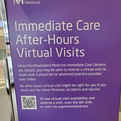 Northwestern Medicine Primary Care - Signage at entrance