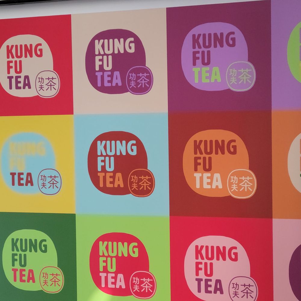 Kung Fu Tea - Cute wall design - Bubble Tea Near Me - Kalamazoo, Michigan