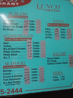 Menu photo 4 Claudie B's Restaurant Homestead, FL Menu photo 4 Claudie B's Restaurant Homestead, FL