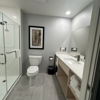Ramada by Wyndham Marina - 8*2025 Bathroom no tub - Hotels Near Me - Marina, California Ramada by Wyndham Marina - 8*2025 Bathroom no tub - Hotels Near Me - Marina, California