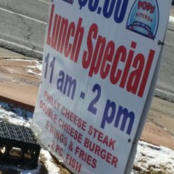 Pop's Kitchen - Daily Lunch specials 11a to 2p 1/7/17