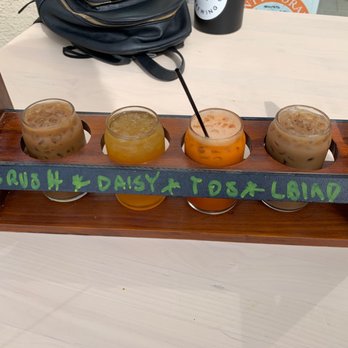 Contra Coffee & Tea - our flight selection - Coffee & Tea Near Me - Orange, California