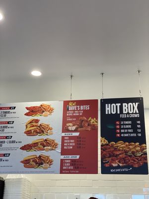 Menu photo 5 Dave's Hot Chicken Wesley Chapel, FL