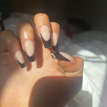JM Nail Studio - Another example of such a terrible job for $75 set which is literally short - Nail Salons Near Me - Clayton, California JM Nail Studio - Another example of such a terrible job for $75 set which is literally short - Nail Salons Near Me - Clayton, California