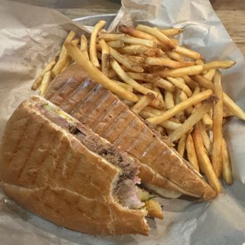 Coaster Saloon - Kuba sandwich and fries - Beer Bar Near Me - San Diego, California