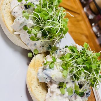 Caffeine Machine - Chicken salad bagel - Coffee & Tea Near Me - Las Vegas, Nevada Caffeine Machine - Chicken salad bagel - Coffee & Tea Near Me - Las Vegas, Nevada