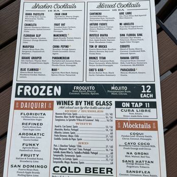 Otto’s High Dive - Menu - Cocktail Bars Near Me - Orlando, Florida Otto’s High Dive - Menu - Cocktail Bars Near Me - Orlando, Florida