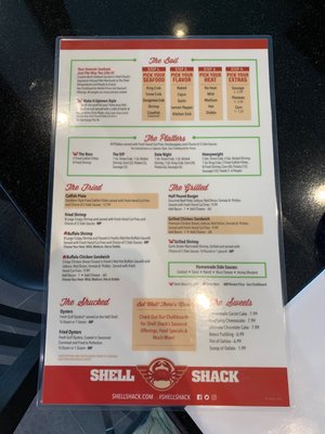 Menu photo 7 Shell Shack Fort Worth, TX