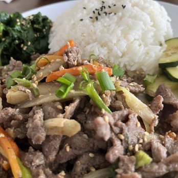 Spoon House Korean Cuisine and Cocktails - Bulgolgi plate - Korean Near Me - Chula Vista, California
