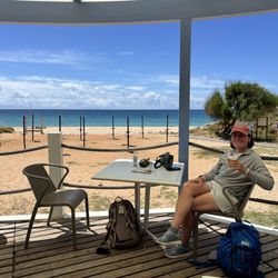 Praia das Cabanas Velhas - View from deck- spectacular!