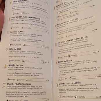 Kellys Landing - Cocktails menu - Sports Bars Near Me - Toronto, Ontario