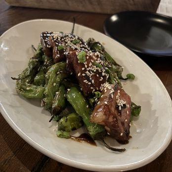 The Farm House - Pork belly & shishito peppers - Southern Near Me - Nashville, Tennessee
