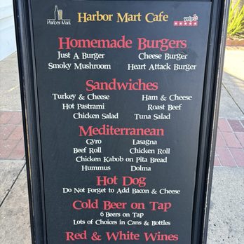 Harbor Mart - Outdoor menu - Convenience Stores Near Me - Oxnard, California