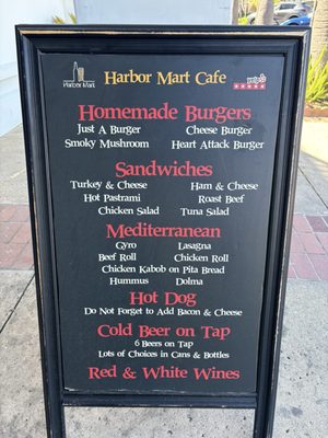 Menu photo 3 Harbor Mart Oxnard, CA