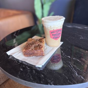Kuli Coffee - Coffee cake and the iced maple brown butter latte - Coffee Roasteries Near Me - San Clemente, California Kuli Coffee - Coffee cake and the iced maple brown butter latte - Coffee Roasteries Near Me - San Clemente, California