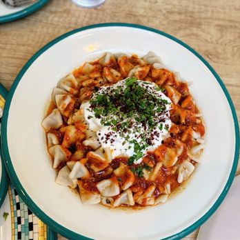 Berna's Bakery & Cafe - Manti Plate - Turkish Near Me - Issaquah, Washington