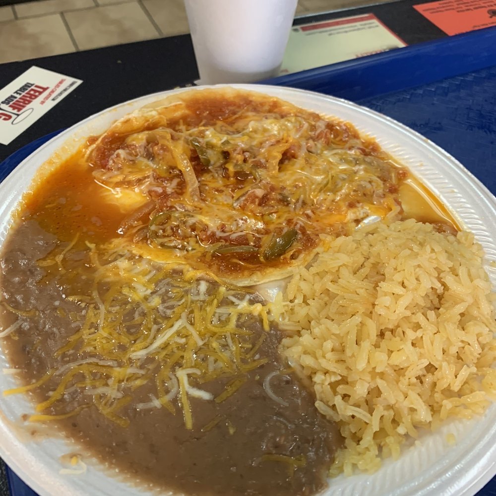 Don Jose's - Huevos rancheros with beans and rice - Mexican Near Me - Sun City, Arizona Don Jose's - Huevos rancheros with beans and rice - Mexican Near Me - Sun City, Arizona