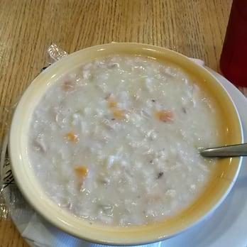 Janik's Cafe - Cream of rice soup with chicken - Breakfast & Brunch Near Me - Chicago, Illinois