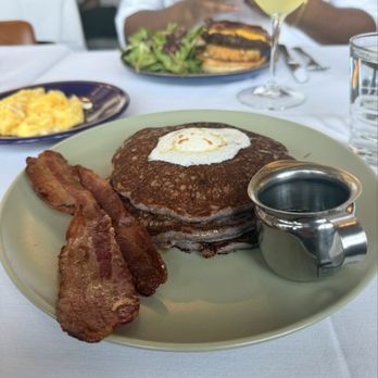Encina - Blue Corn Pancakes - New American Near Me - Dallas, Texas