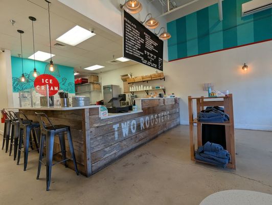 Two Roosters Ice Cream by null