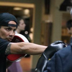 Relentless Boxing - Working on proper technique