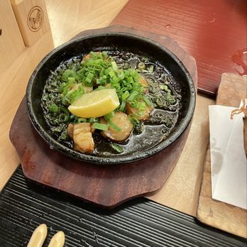 Mensho Ramen - Teppan grilled hotate butter 3.5/5 - Ramen Near Me - Mesa, Arizona Mensho Ramen - Teppan grilled hotate butter 3.5/5 - Ramen Near Me - Mesa, Arizona