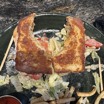 Reunion Kitchen + Drink - Delicious but smash the Pattie for expansion to bread size please. - New American Near Me - Corona, California