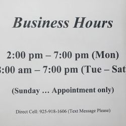 Sisters Hillcrest Dry Cleaners - New business hours