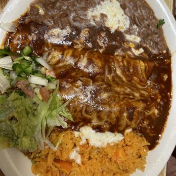 El Charrito - Shrimp enchiladas - Mexican Near Me - Georgetown, Texas