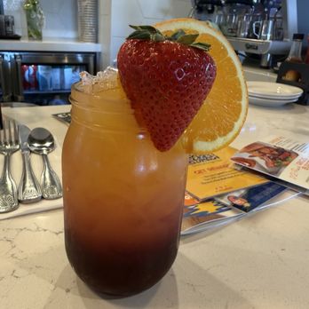 Broken Yolk Cafe - Sunrise drink - Cafes Near Me - Palm Springs, California