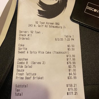 92 Town Korean BBQ - Korean Near Me - Schaumburg, Illinois