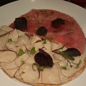 Akira Back - Tuna & Mushroom Pizza - Japanese Near Me - Toronto, Ontario