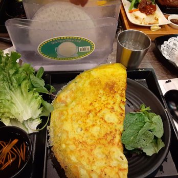 Red Flame - Banh Xeo is so big!! - Hot Pot Near Me - Artesia, California Red Flame - Banh Xeo is so big!! - Hot Pot Near Me - Artesia, California