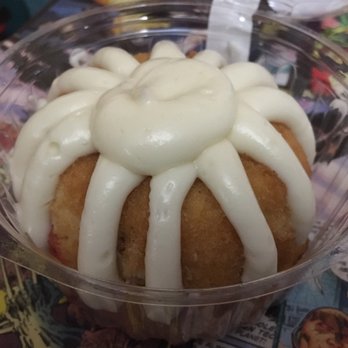 Nothing Bundt Cakes - White chocolate raspberry buntette - Bakeries Near Me - Hoover, Alabama