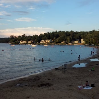 Weirs Beach - Sunset on beach - Beaches Near Me - Laconia, New Hampshire