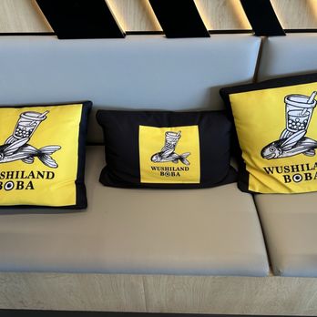 Wushiland Boba - Flying fish pillows! - Bubble Tea Near Me - Anaheim, California Wushiland Boba - Flying fish pillows! - Bubble Tea Near Me - Anaheim, California